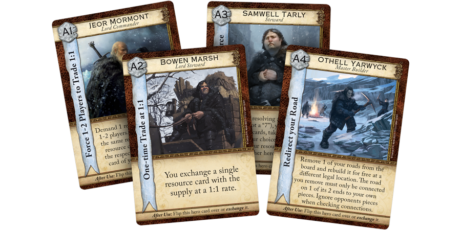 A GAME OF THRONES CATAN - BROTHERHOOD OF THE WATCH