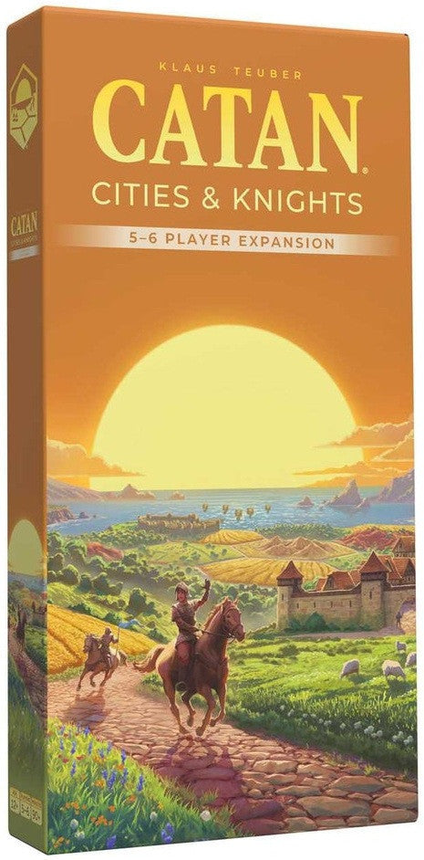 CATAN 6th Edition - Cities & Knights Expansion 5-6 Player Expansion