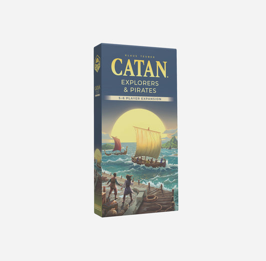 CATAN (6th Edition) - Explorers and Pirates 5-6 Player Expansion