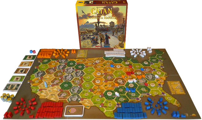 CATAN HISTORIES SETTLERS OF AMERICA - TRAILS TO RAILS