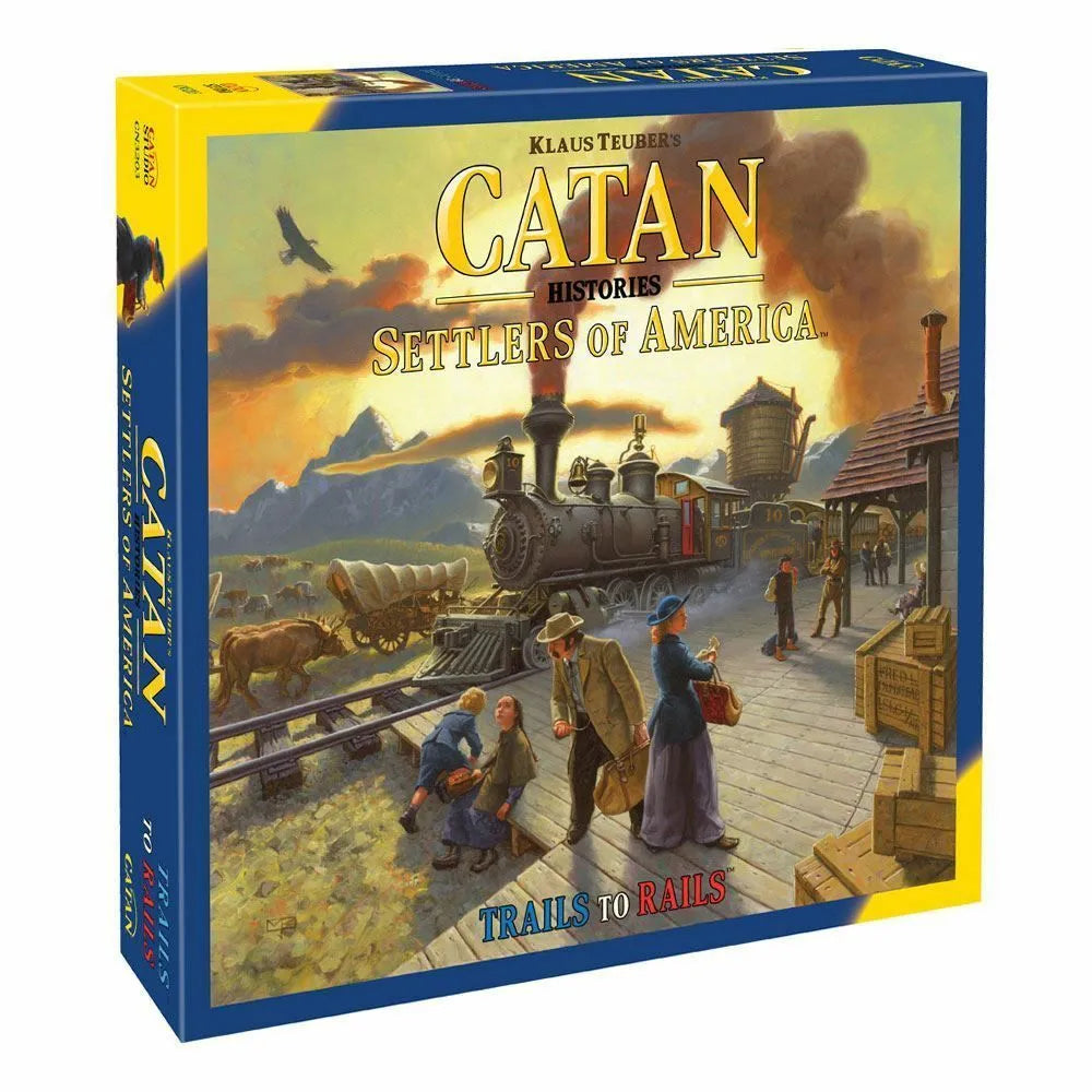 CATAN HISTORIES SETTLERS OF AMERICA - TRAILS TO RAILS