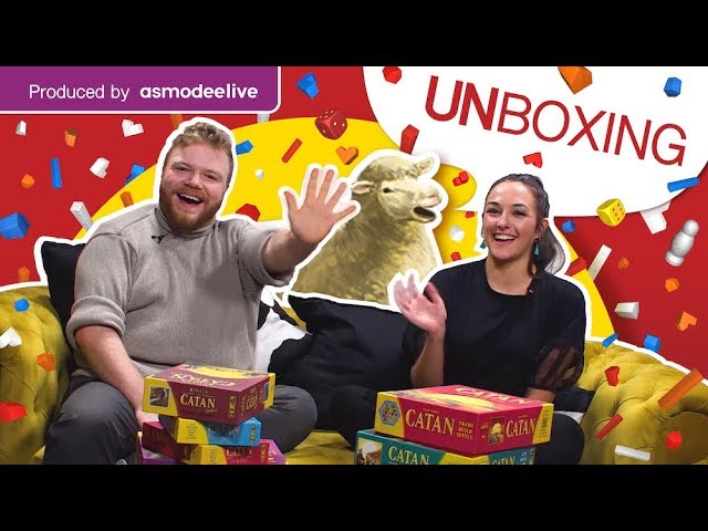 Load video: Unboxing CATAN