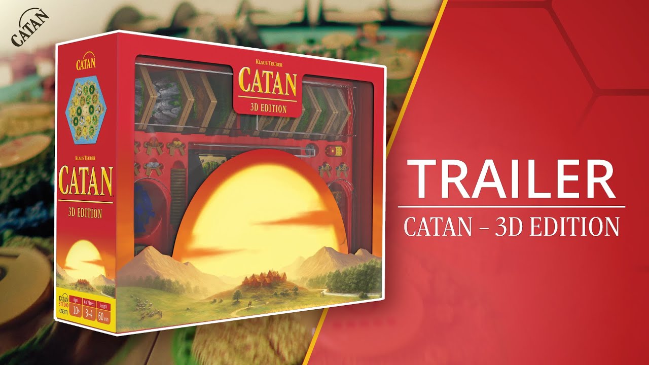 Load video: CATAN 3D Edition Trailer